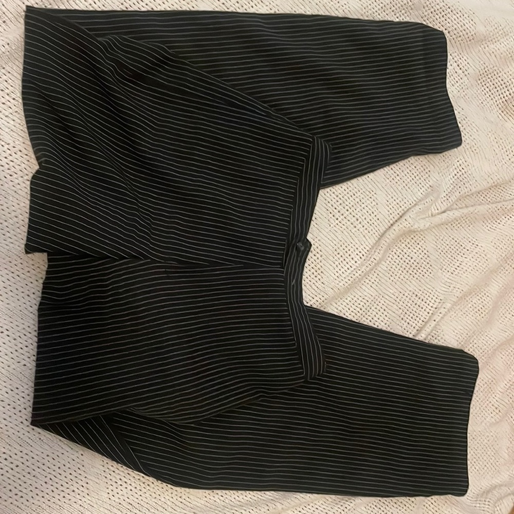 Pinstripe pants/ slacks size 9